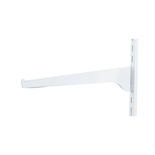 Knape & Vogt SHELF BRACKET 12"" WHITE 180 WH 12